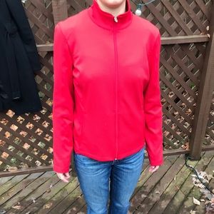 Red jacket